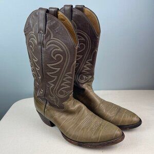 Justin Men's Cowboy Boots Size 10
